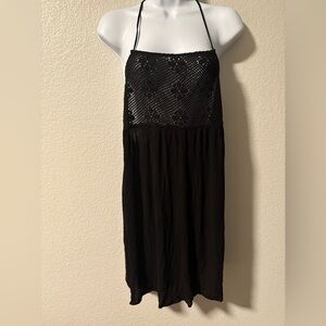 Xhilaration Black Swim Coverup